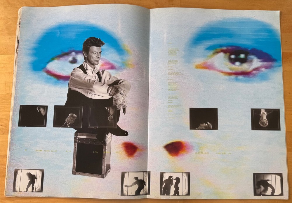 David Bowie Sound And Vision Tourl Official Program 1990