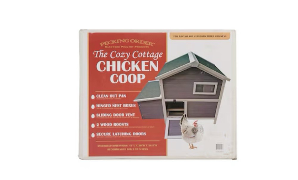 Cozy Cottage Chicken Coop