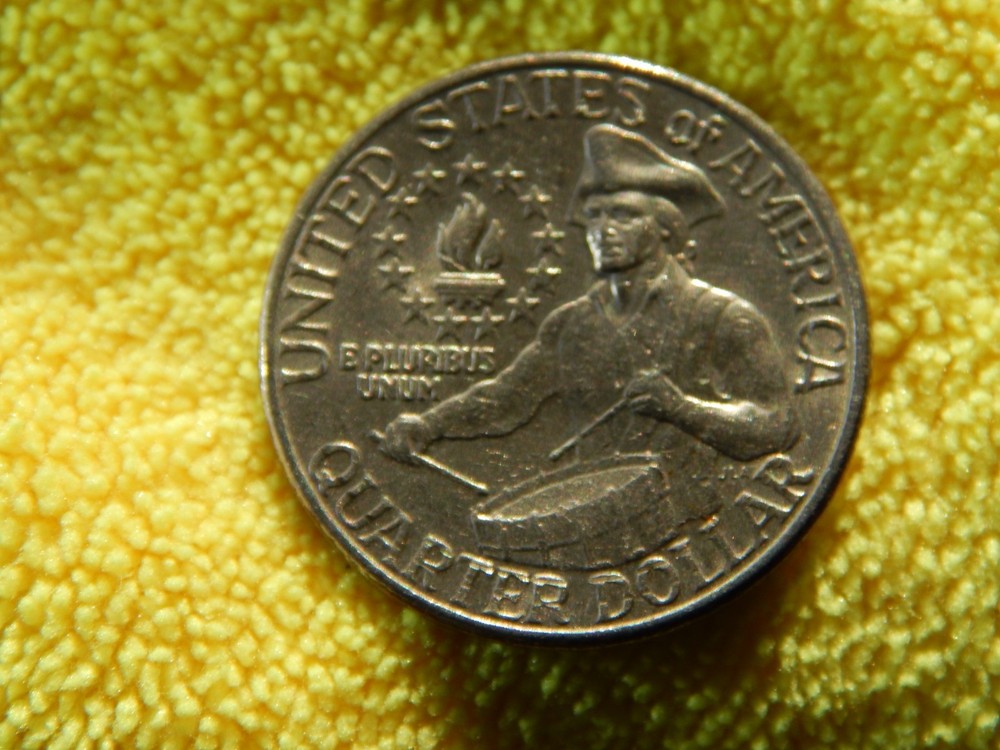 Bicentennial Quarter D Mint , Multiple Mint Errors Reverse and Obverse Errors