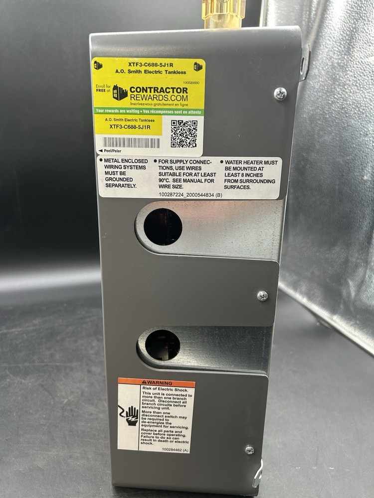 AO Smith R4LA-180E 18 Kilowatt 240 Volt 4 Chamber Electric Tankless Water Heater