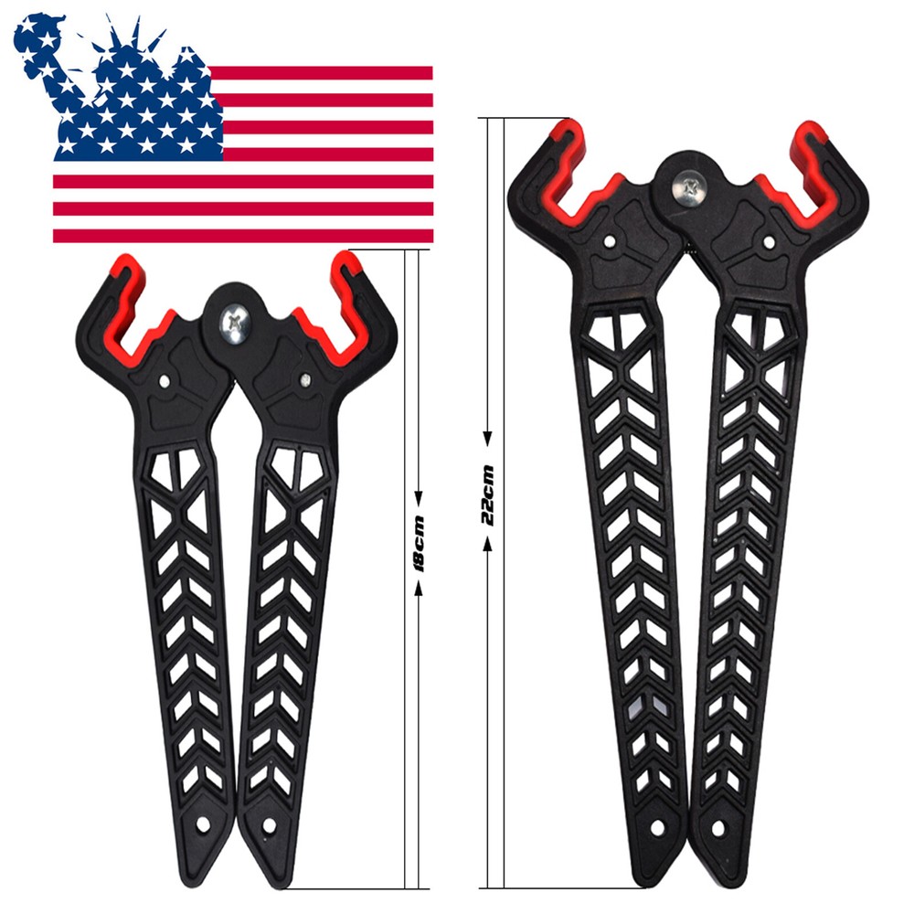 Archery Bow Stands Compound Bow Rack Kickstand Shooting Holder 3D Shoot