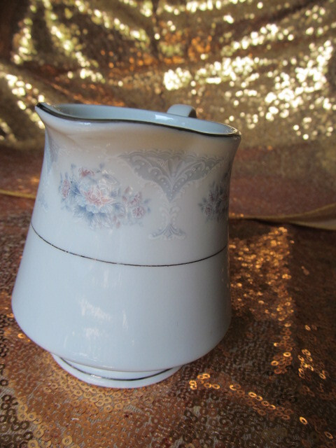 Lynns Fine China Sapphire Milk Creamer