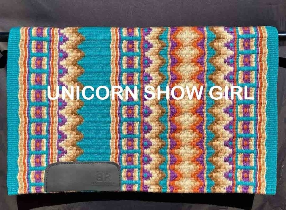 Western show saddle pad horsemanship saddle pad