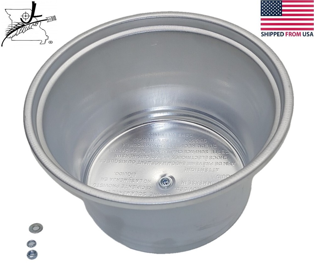 Rival Crock Pot Replacement 1.5 Quart Aluminum Base Liner Slow Cooker Elite