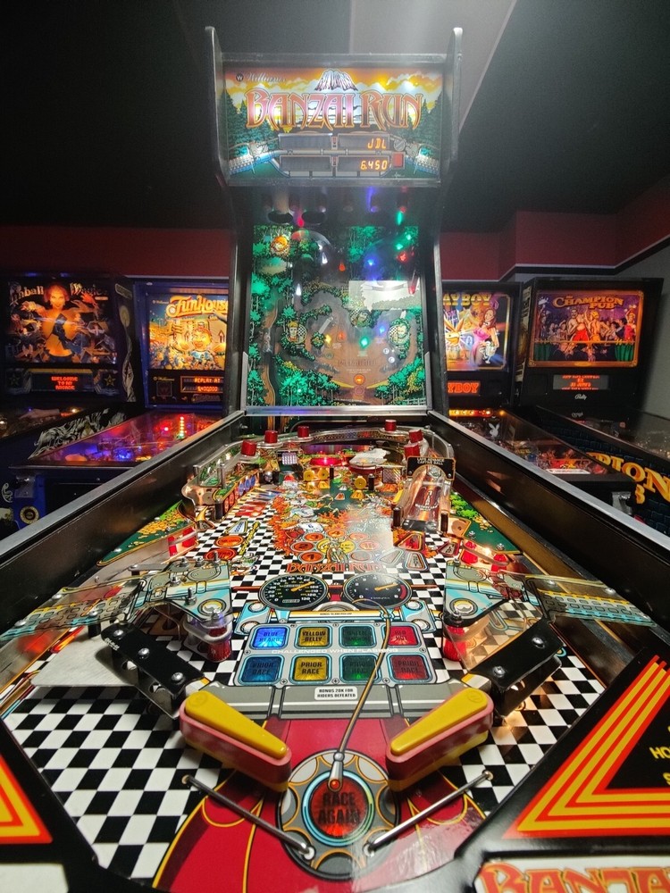 BANZAI RUN Pinball Machine - Williams 1988 - 2797