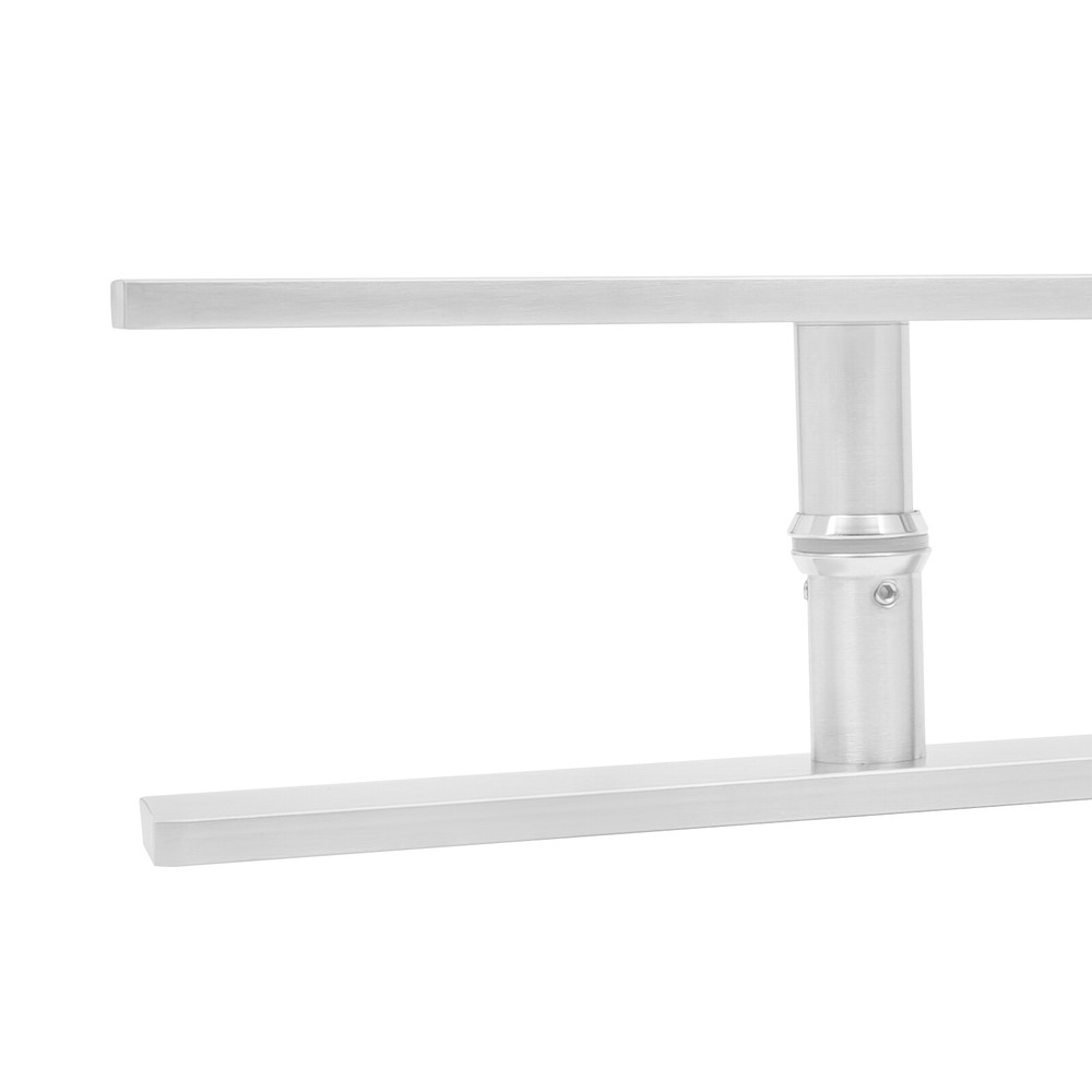 Double Sided Stainless Steel Door Handle Pair Pull Push Sliding Barn Door Handle