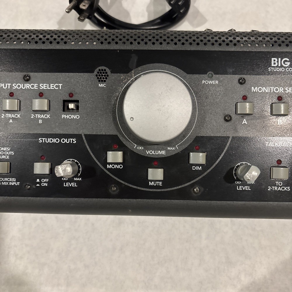 Mackie Big Knob Studio Command System BigKnob Speaker Monitor Controller *Read