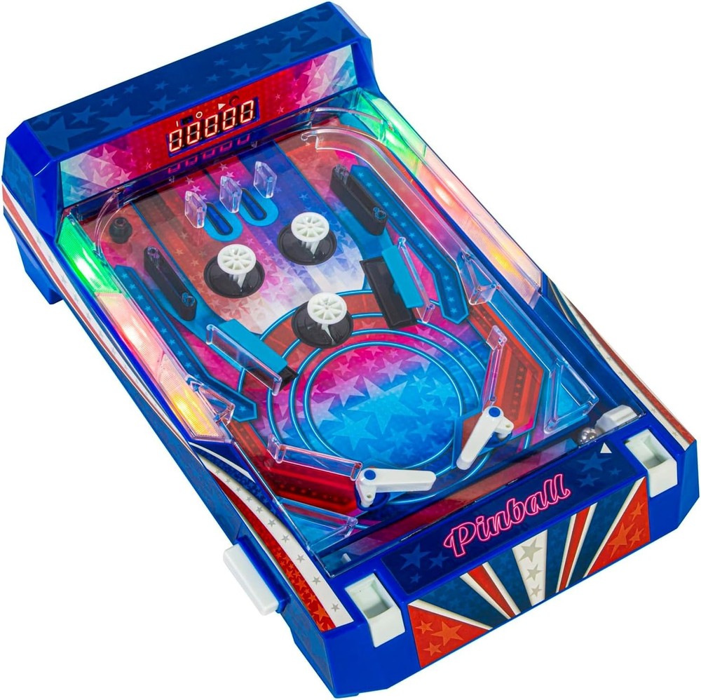 Retro Arcade Pinball with Electronic Score Counter