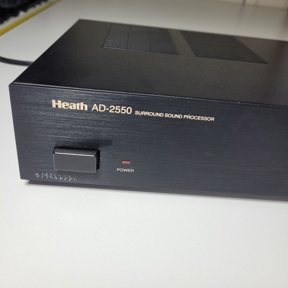 Heath AD-2550 Surround Sound Processor Heathkit - Powers On