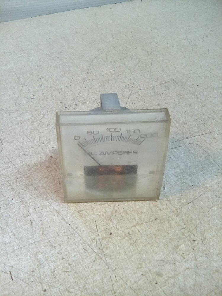 DC Anperes 0-200 Gauge