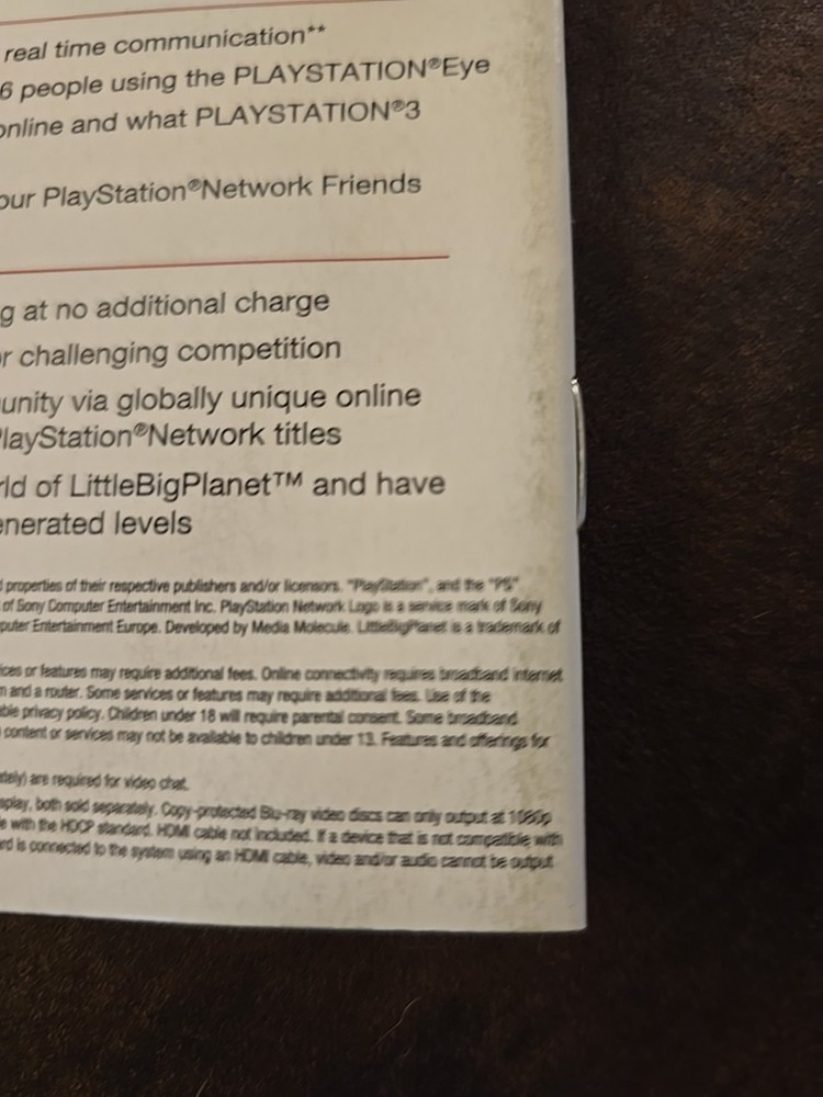 Mag ps3 Manual Only