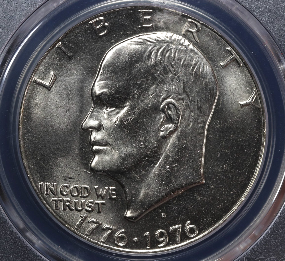 1976-D Type 1 $1 Eisenhower Dollar PCGS MS64