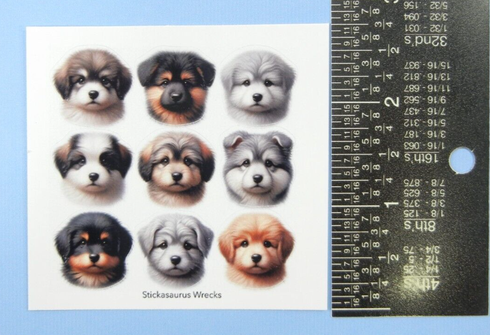 Dogs Mini Sticker Sheet