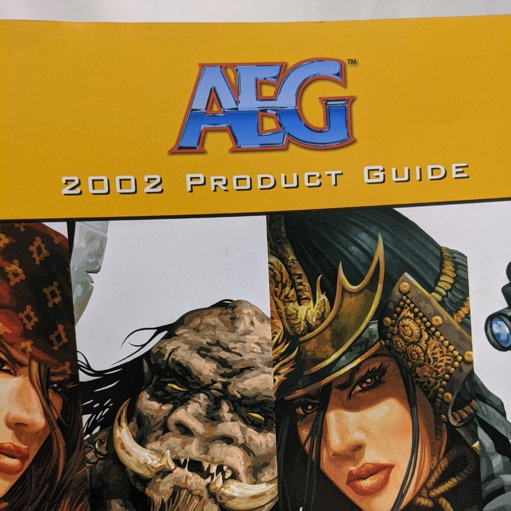 AEG 2002 Product Guide Catalog