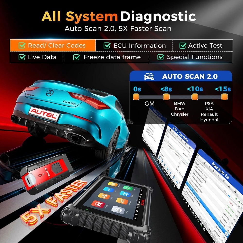 Autel MaxiSys MS906 Pro Coding Full System Diagnostic Scanner Tool as MK906S PRO