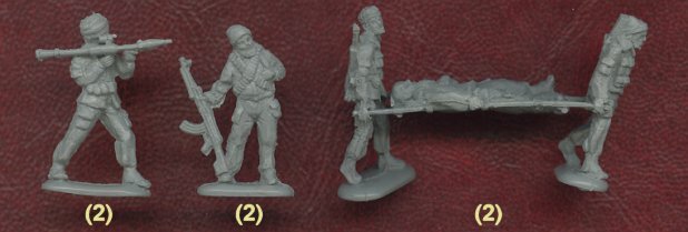 Chechen Rebels (48 figures 24 poses) 1/72 Orion 72002