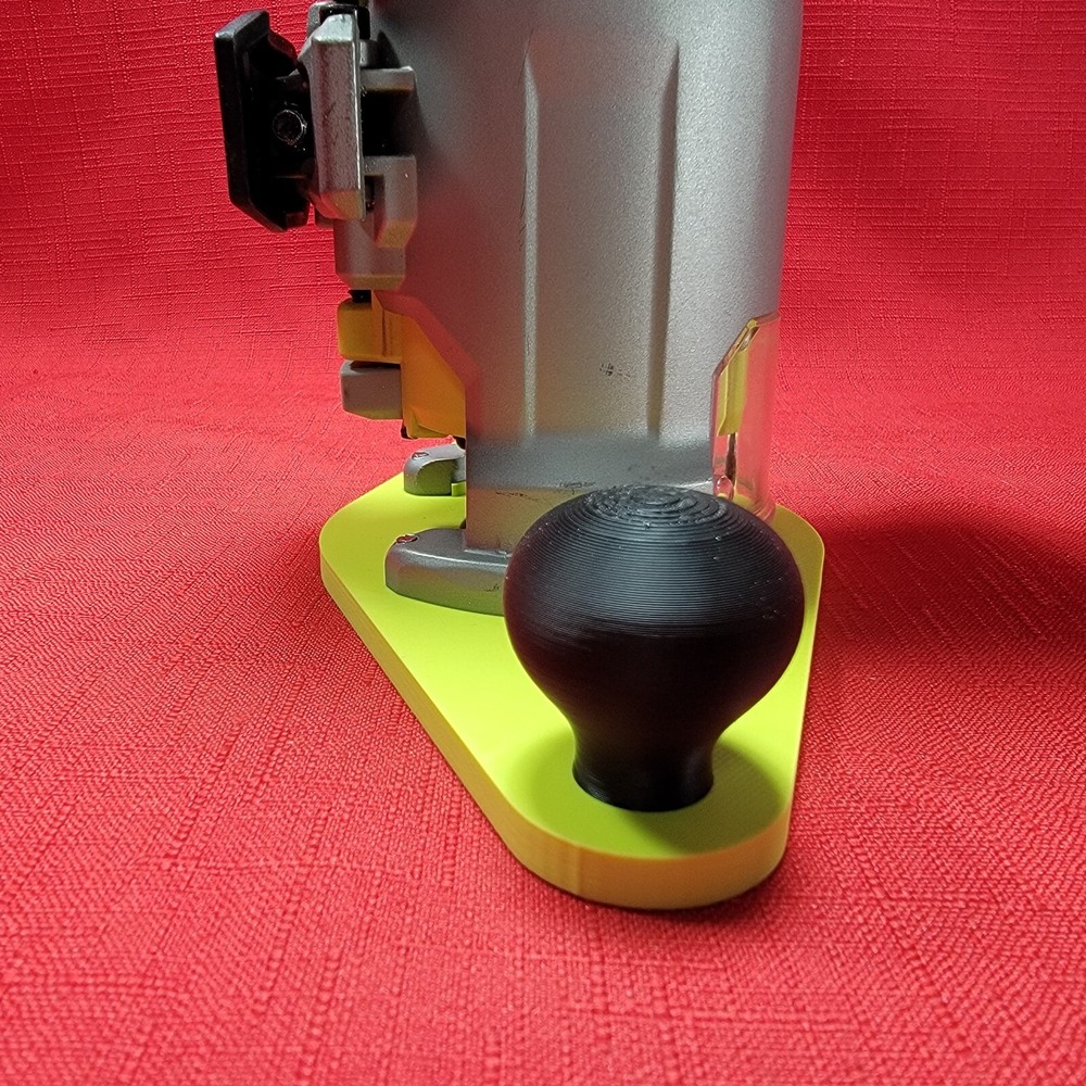 Ryobi Compact Trim Router Precision Base Plate -Woodwork-Pattern
