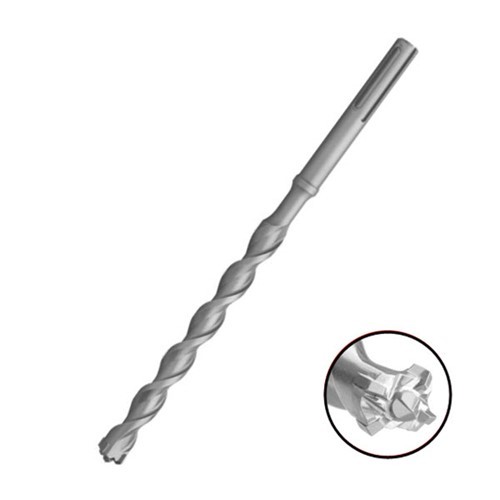 3/4" x 54" long Relton Multiple Cutter Pyramid Point Hammer Bits SDS-Max Shank