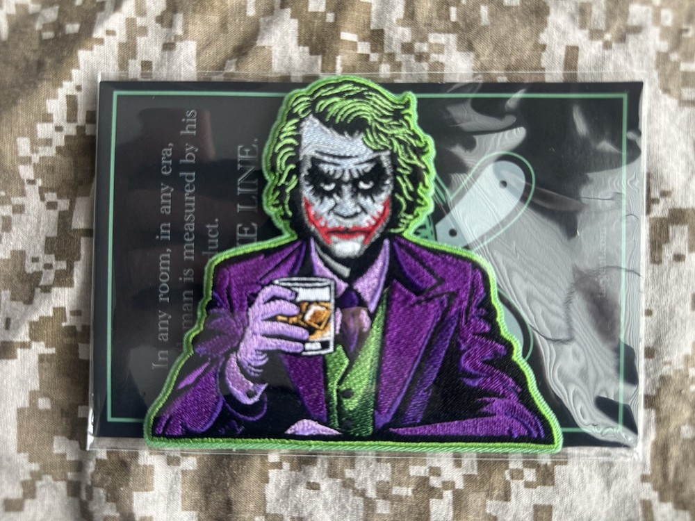 Tactical Gent Joker Drinker Patch