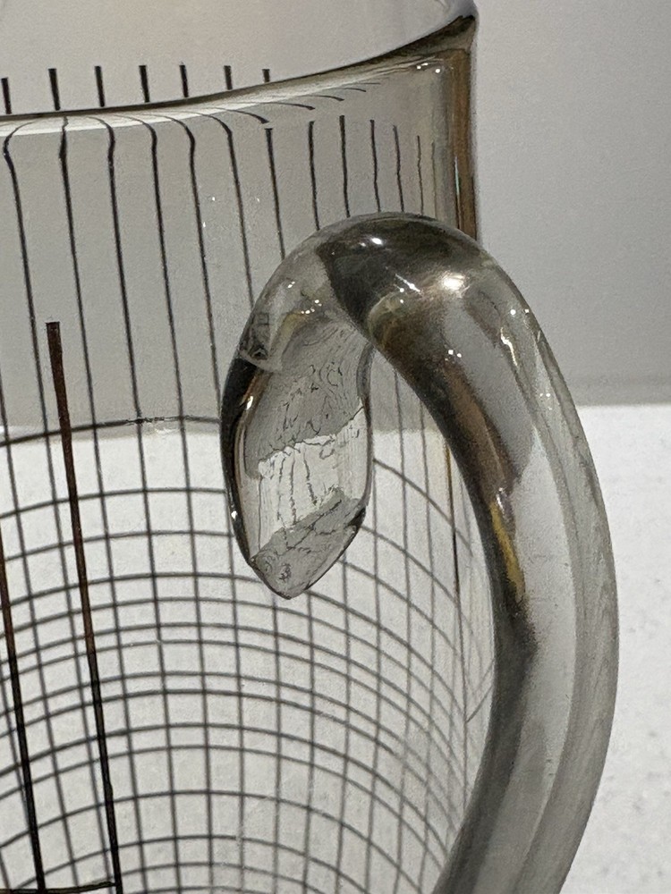 Martini Pitcher, Water, Antique Glass