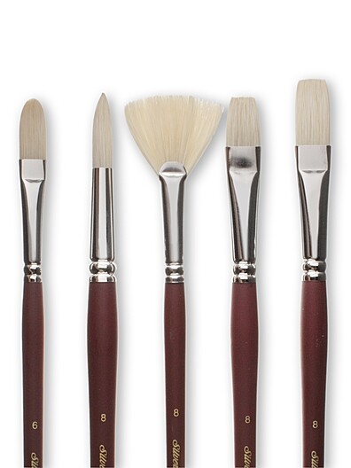 Silver Brush Silverstone Series Hog Bristle Brushes
