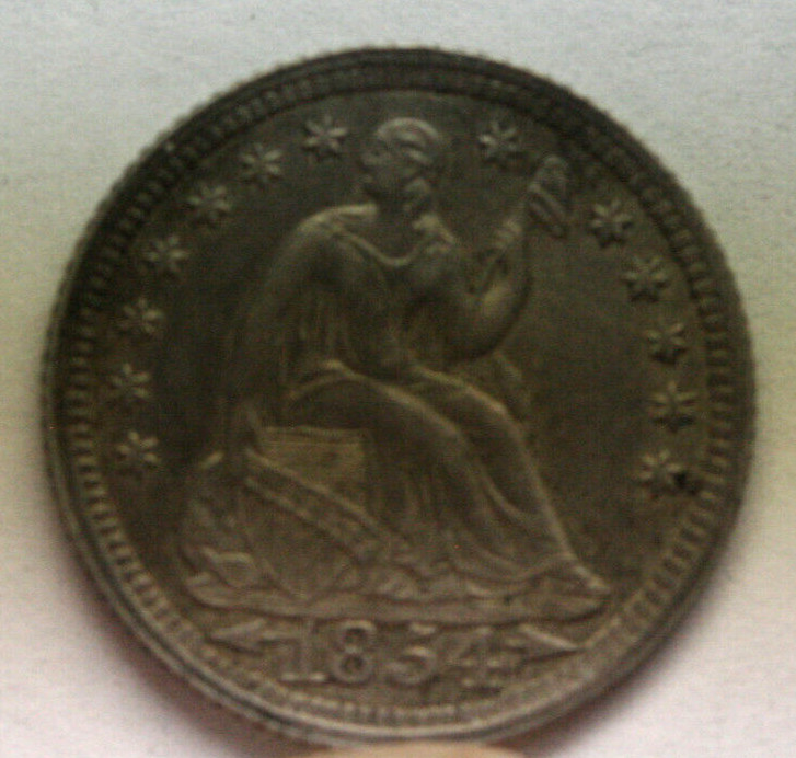 1854 Arrows Liberty Seated Half Dime