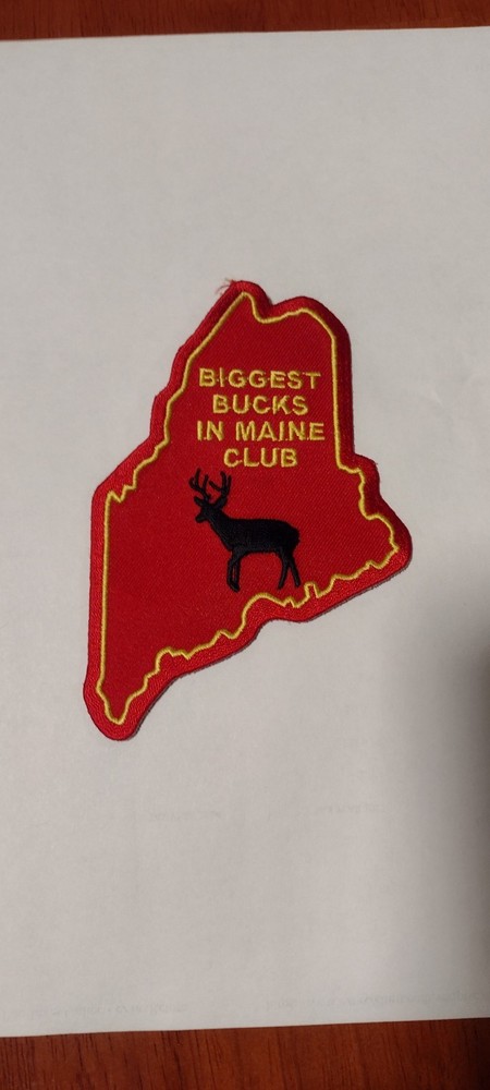 biggest bucks in maine club patch