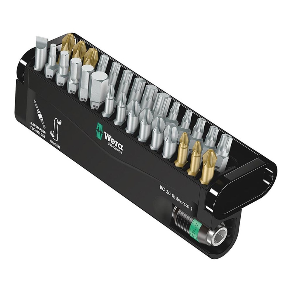 Wera Bit-Check 30 Universal 1  Kit 05056440001