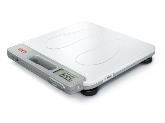 SECA 874+ Flat scale with foot switch and optional Bluetooth® interface
