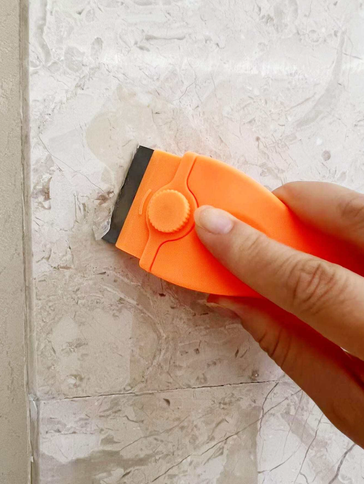 Portable Multifunction Cleaning Scraper for Kitchen & Bathroom - Compact Tool