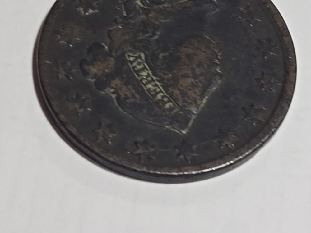 1830 Coronet/Matron Head Large Cent, Medium Letters, Rare,#1563
