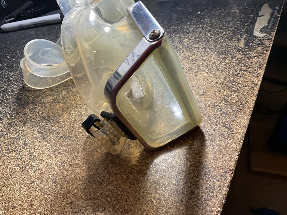 vintage scuba mask