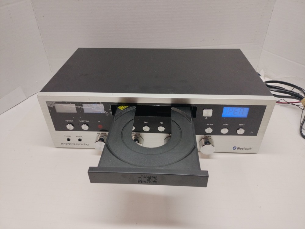Bluetooth CD Player Stereo Receiver by Innovative Technology