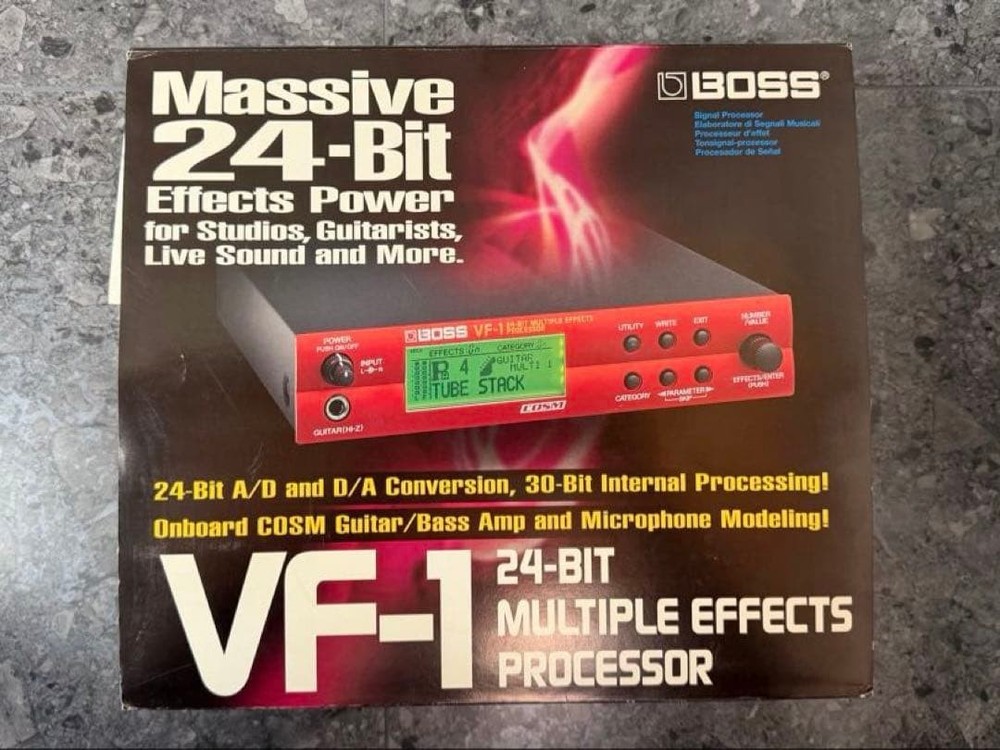 Excellent BOSS VF-1 Multi-Effects Processor