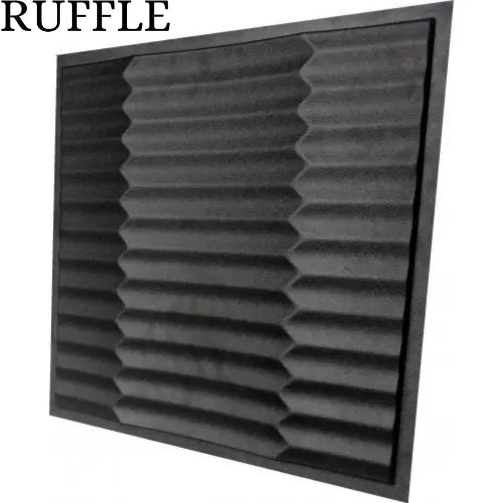 Mold For 3D Panel RUFFLE  Molds Plaster Wall Art Decor ABS Plastic Form