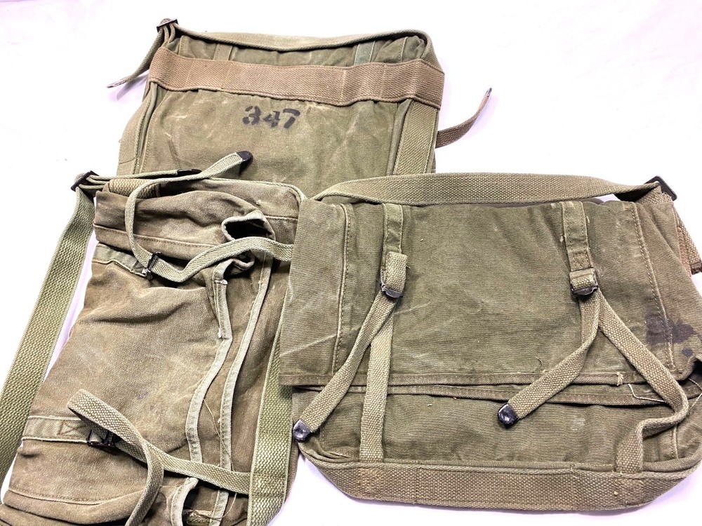 USMC M-1941 Bottom Knapsacks, used condition