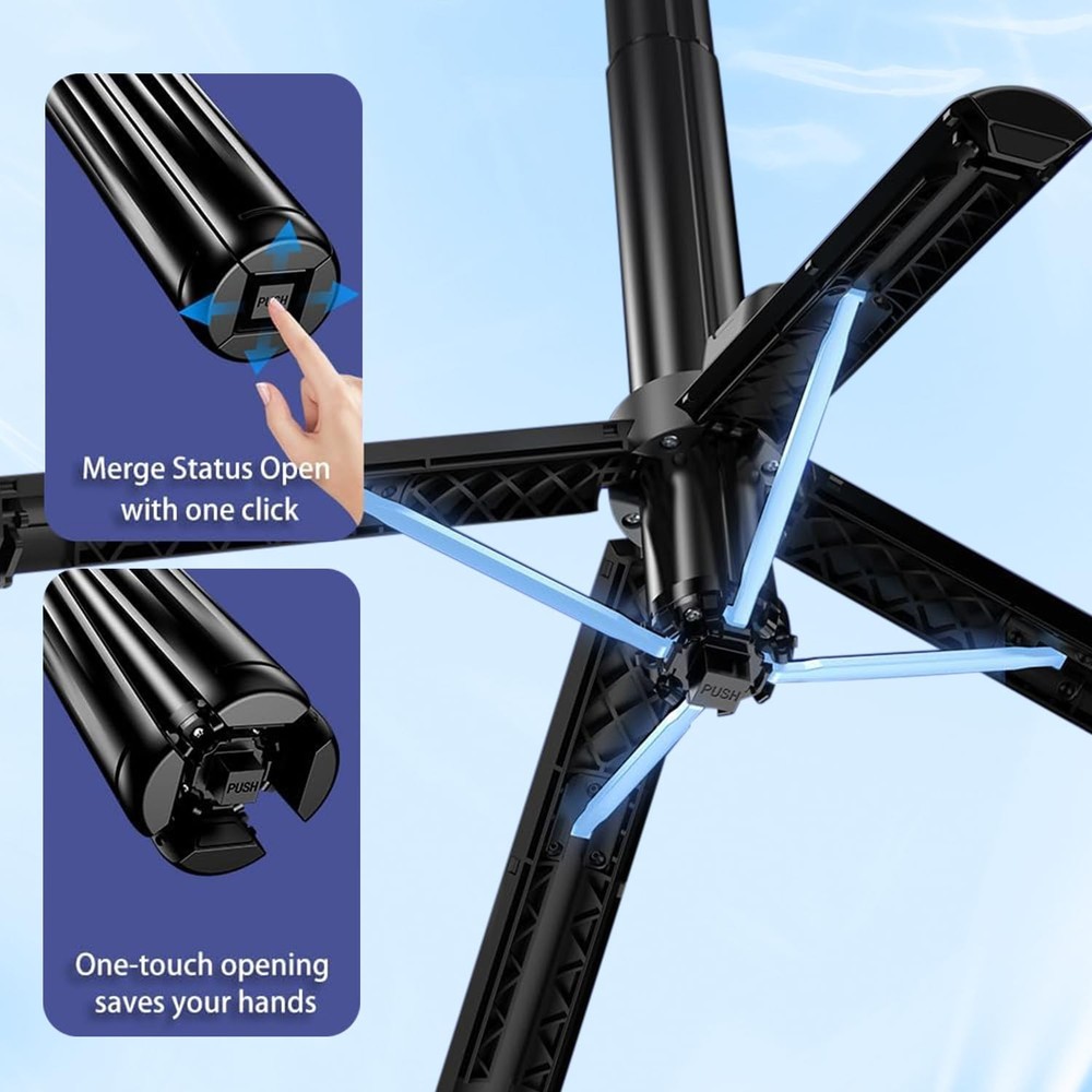 Smartphone Gimbal Stabilizer, 360° Rotation Single Axis Stabilizer with Light...