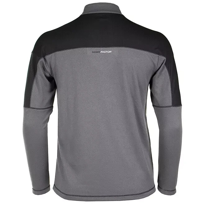 Habit Men's 1/4-Zip Performance Layer with Scent Factor Size M