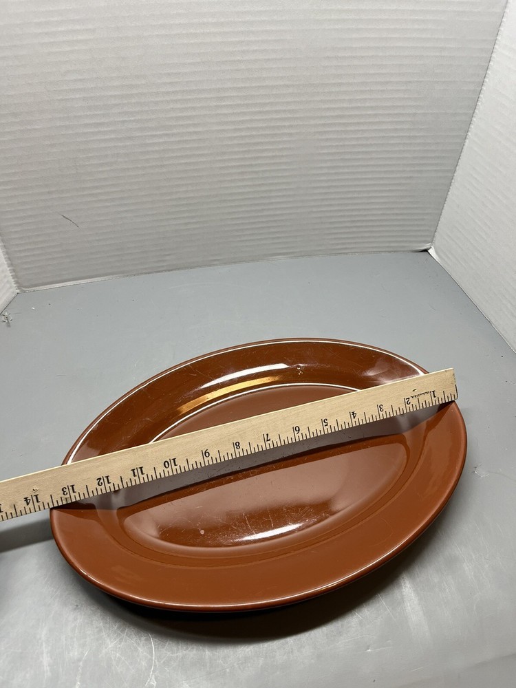 Heavy Duty Vintage Ceramic Steak Platter