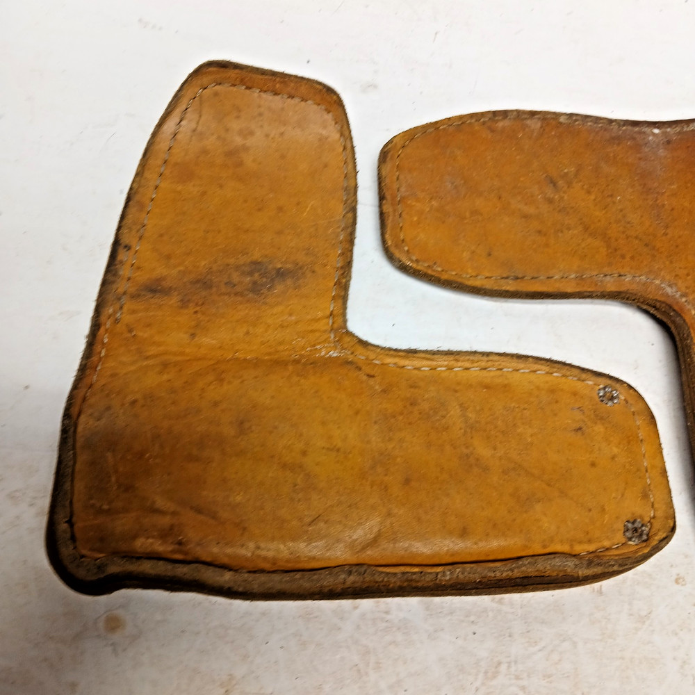 2 EACH, BASHLIN, MODEL 140D, L PADS, FOR POLE OR TREE CLIMBERS, USED