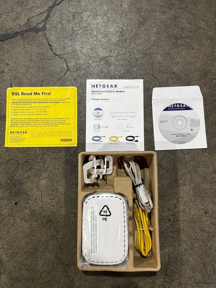 Netgear DSL Broadband ADSL2+ Modem DM111PSP
