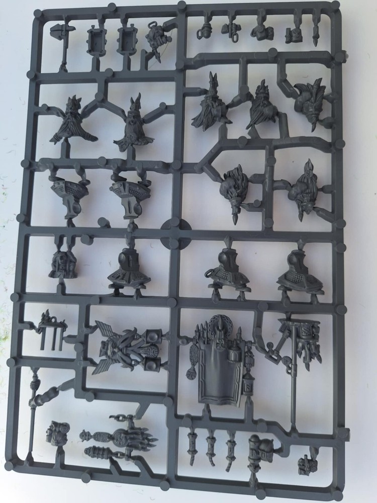 Warhammer Dwarf Miners Boxed, Plastic - opened
