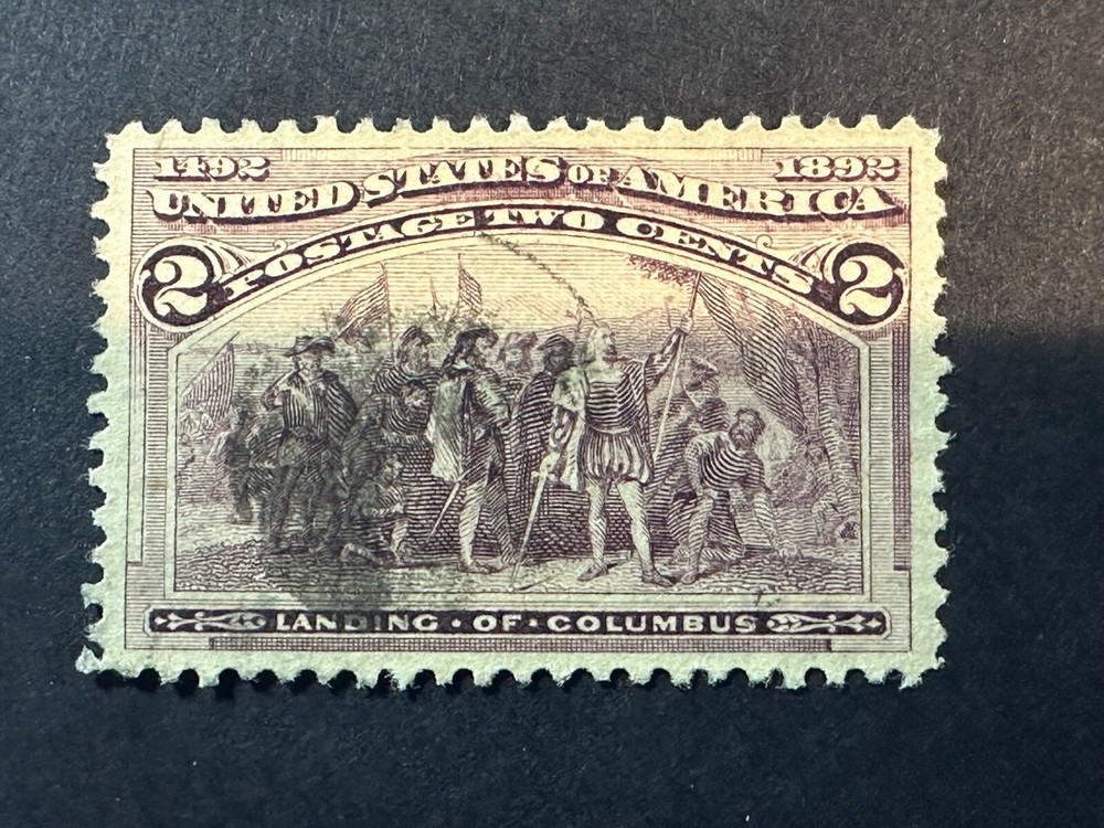 Scott # 231 nice 2024 Scott Catalogue Value $ 0.45
