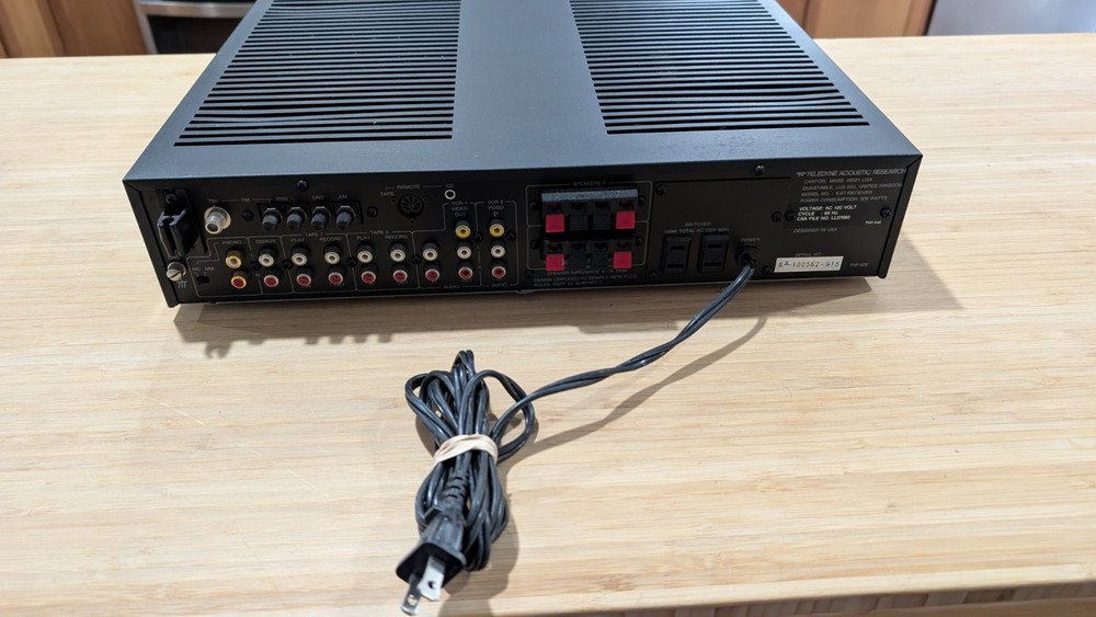 Acoustic Research X-07 Receiver