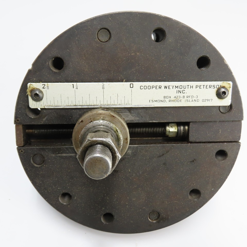Cooper Weymouth Peterson Roll Feeder Centering Chuck Assembly