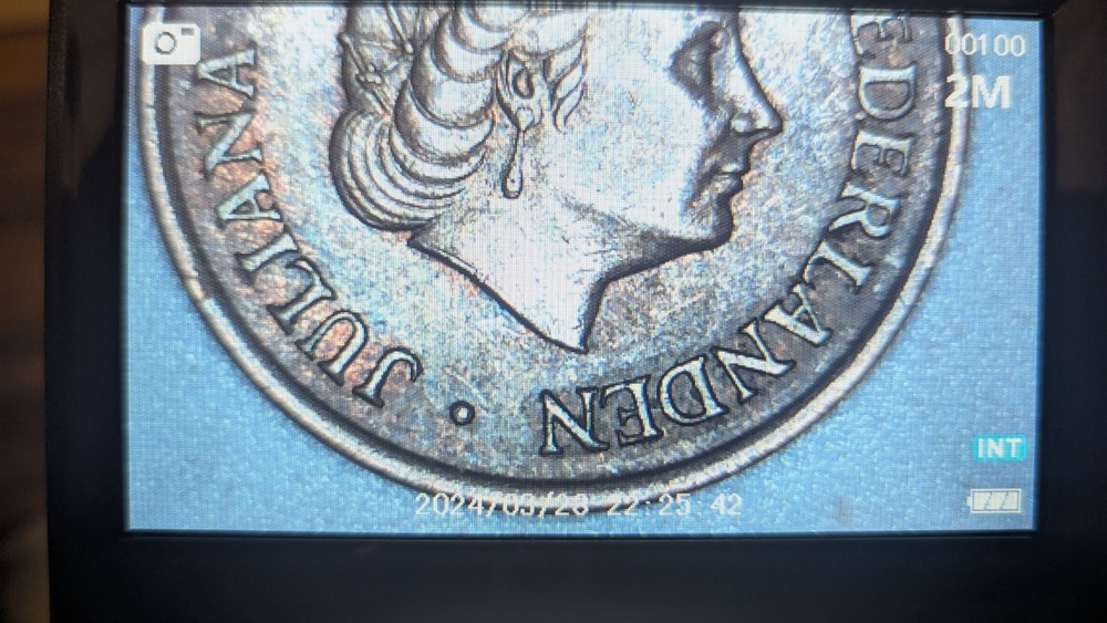 1960 Netherlands Five Cents Coin DA