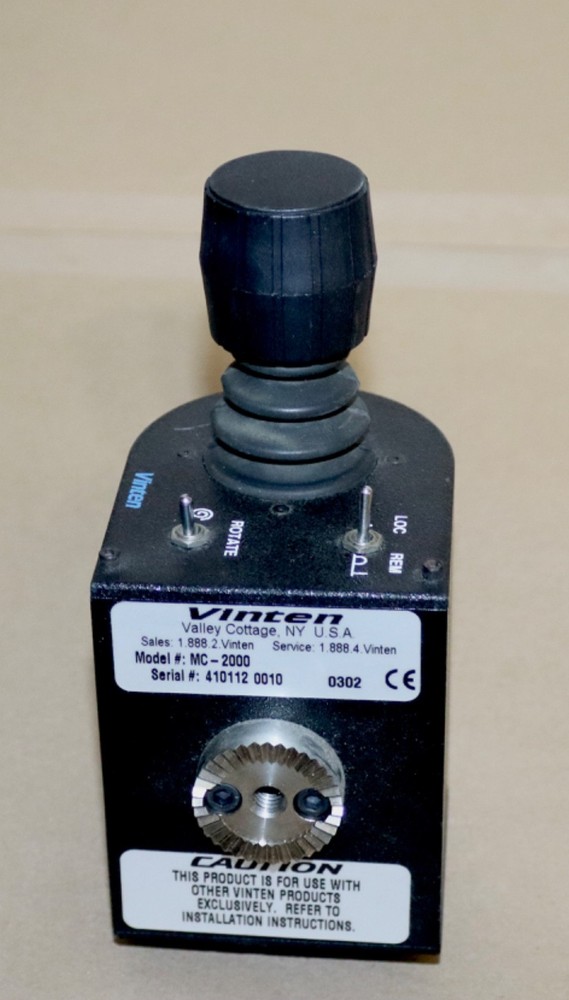 Vinten MC-2000 Robotic Controller Motorized Rotate Head.with handle, Data wire