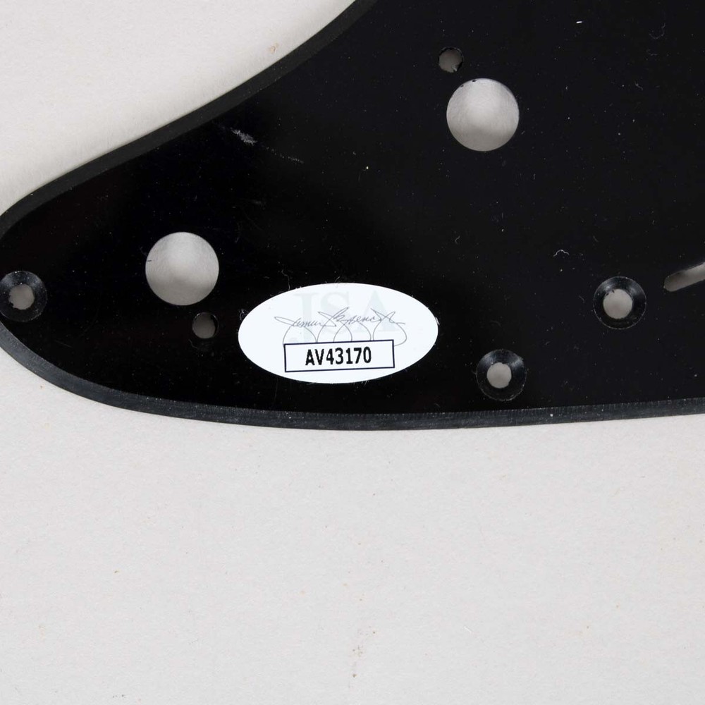 Fuel Signed Pickguard 2010 COA JSA Cert & Sticker