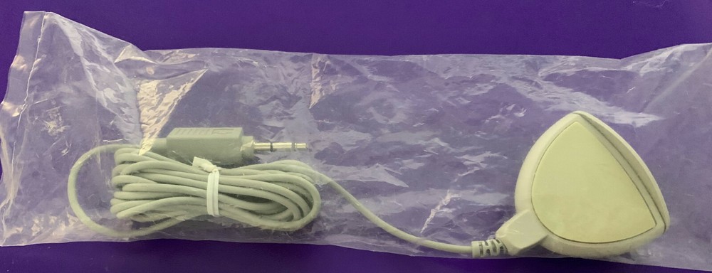 Vintage Apple Macintosh Computer Plain Talk Microphone model 590-0670 - Sealed