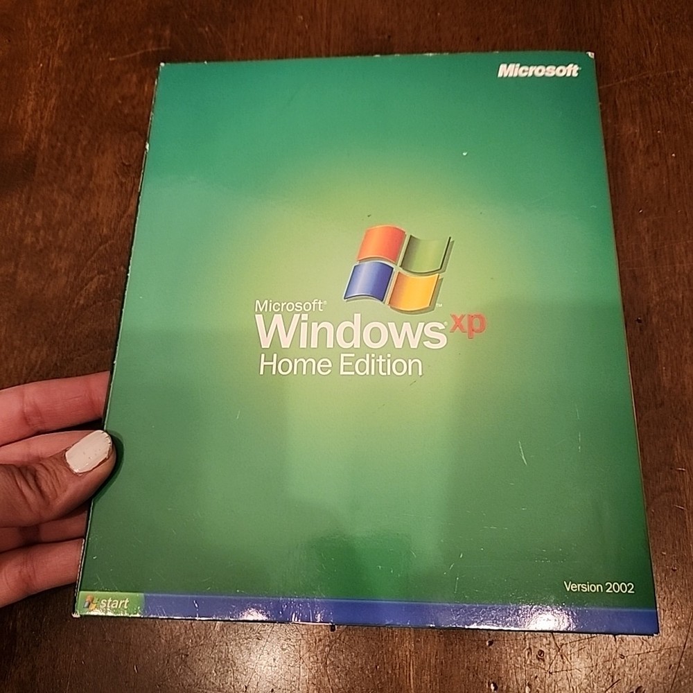Microsoft Windows XP Home Edition Upgrade 2002 With Product Key Code